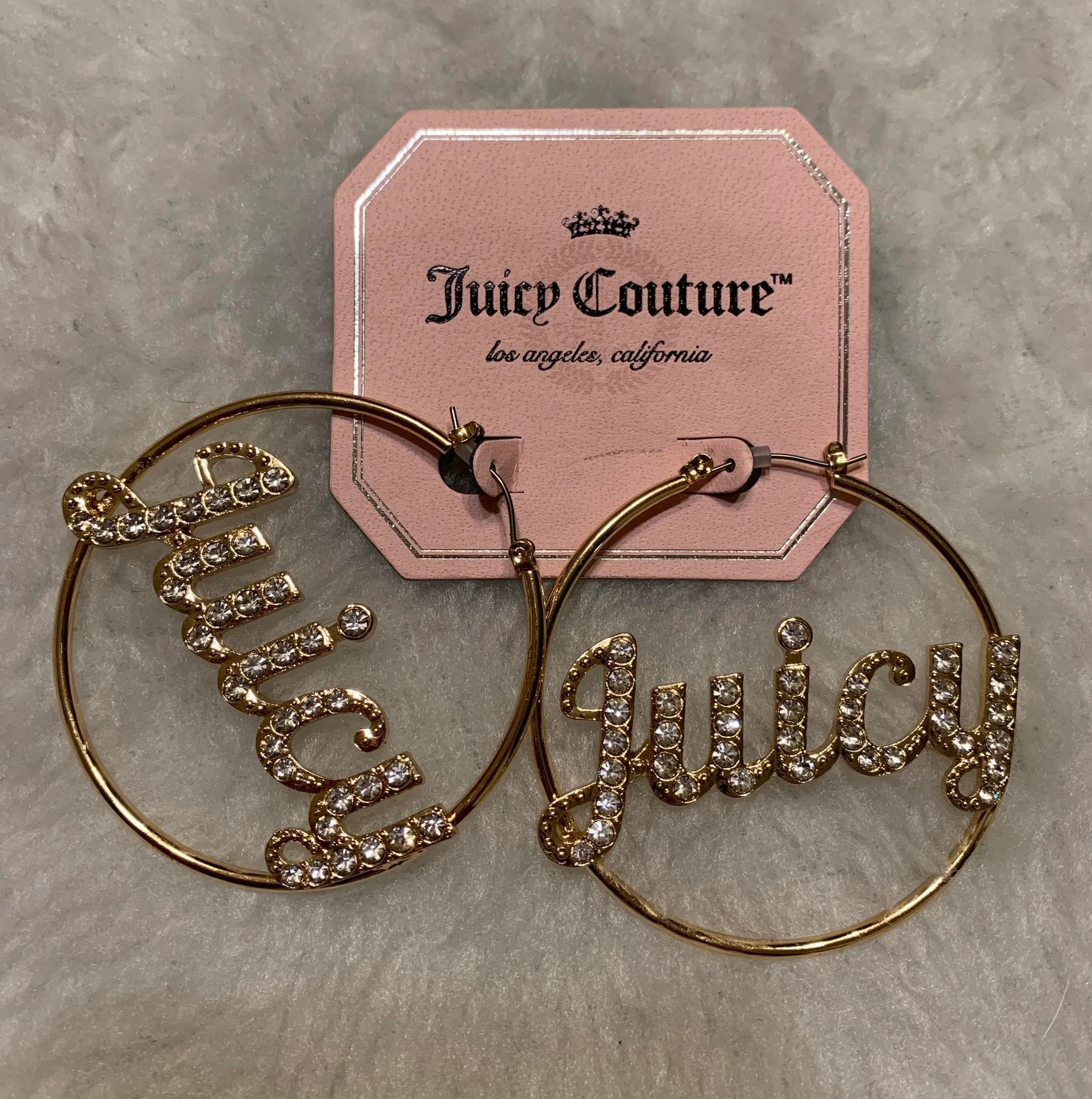 Juicy Couture Hoop Earrings - Image 2