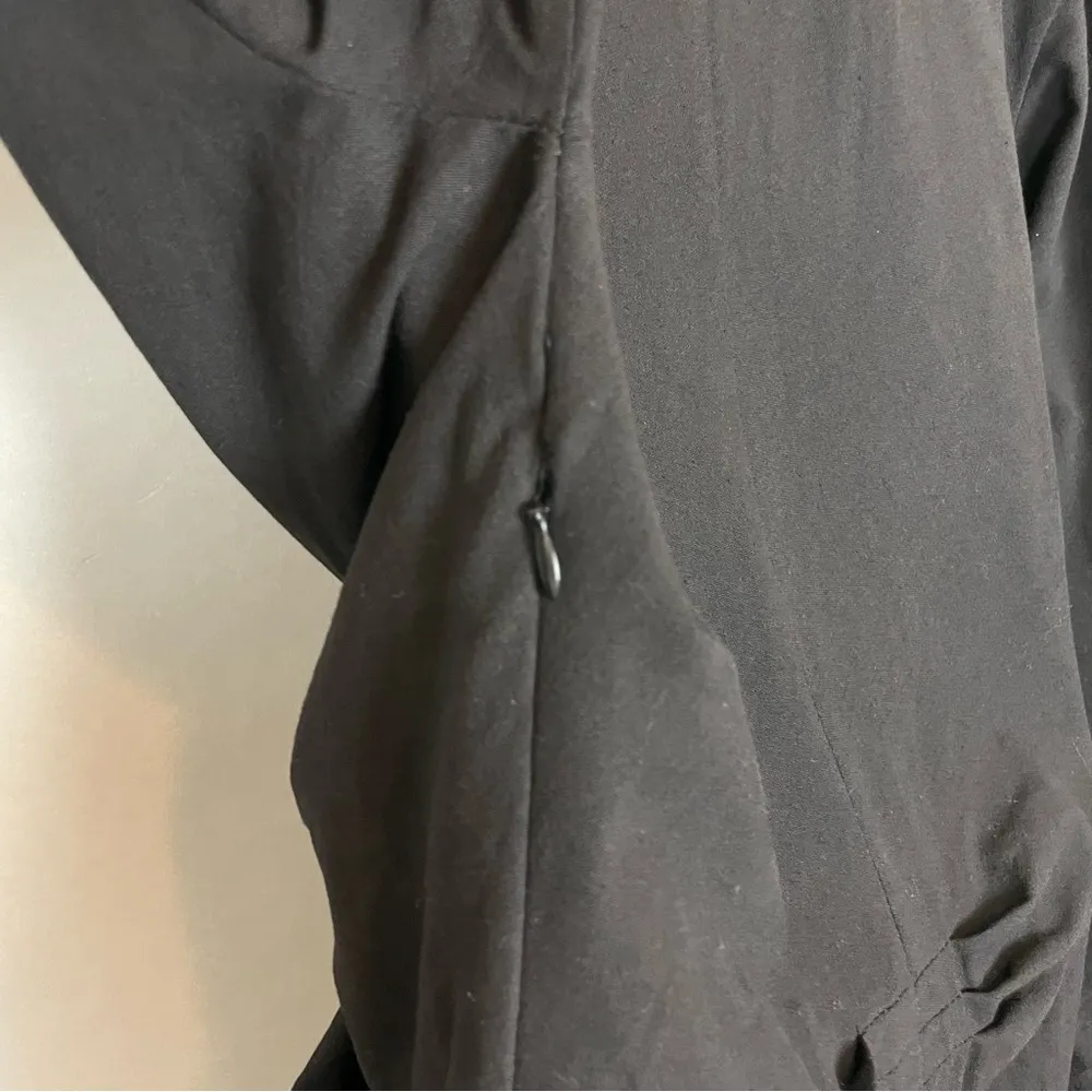 NWT Lioness Urban Outfitters Dress Hey You Twist Front Black Small Plunge V-Neck - Image 14