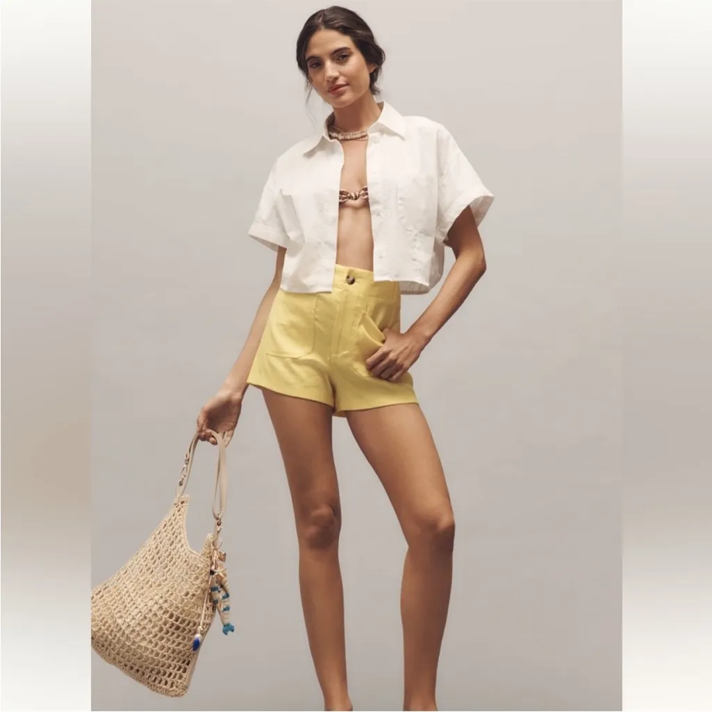 NWT Maeve Colette Shorts Linen size 31 - Image 2