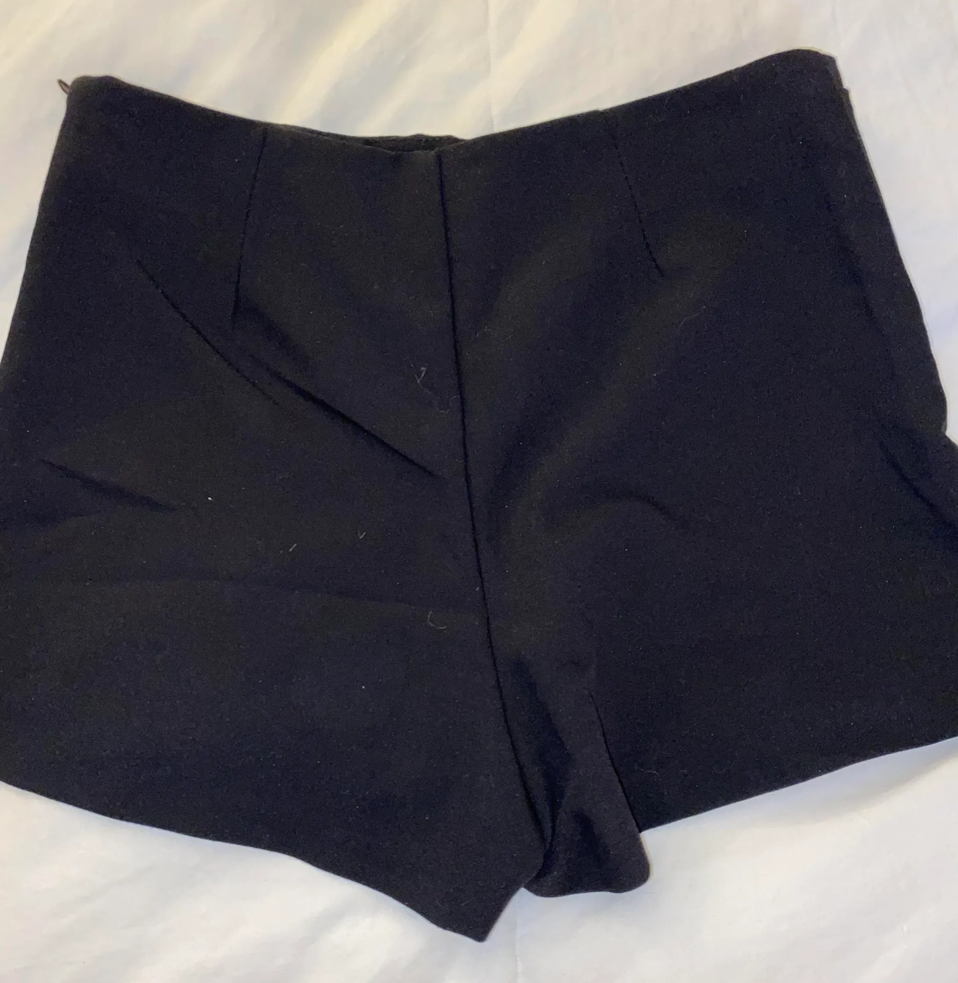 Design Lab Black Skort with side zip - Image 2