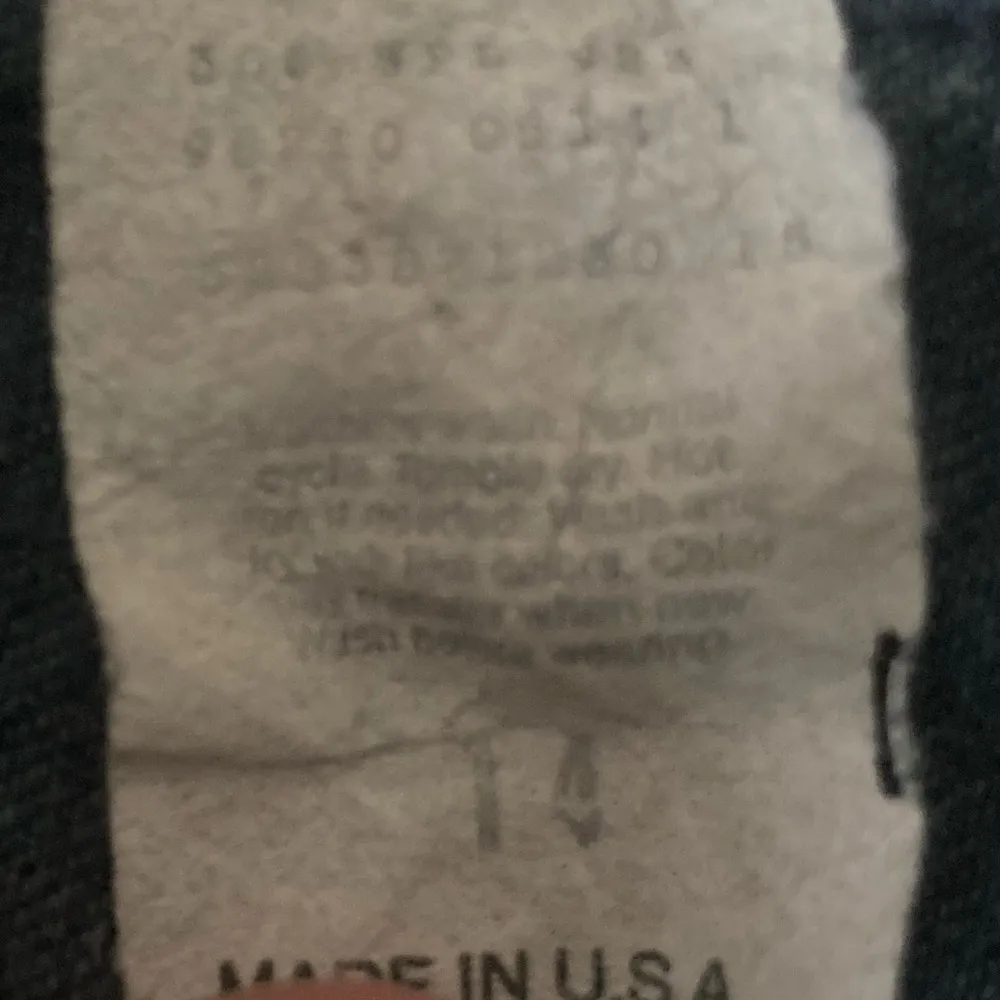 Vintage 1980s Levi's Blue Denim Midi Skirt Size 14 - Image 7