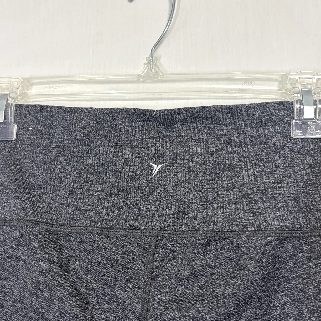 Old Navy Active Go Dry Ankle Leggings Womens M Gray Athletic Gym Athleisure - Image 5