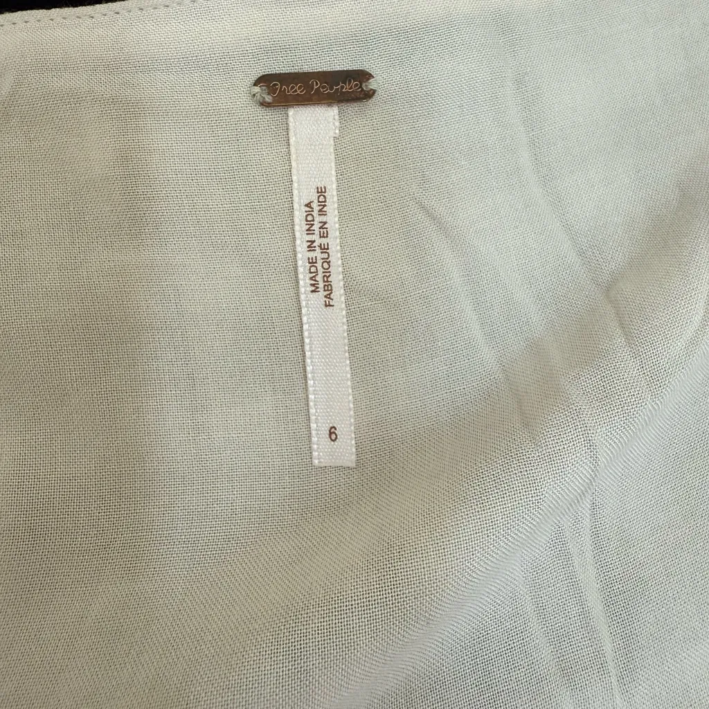 Free People Gingham Tie Dress - Image 8