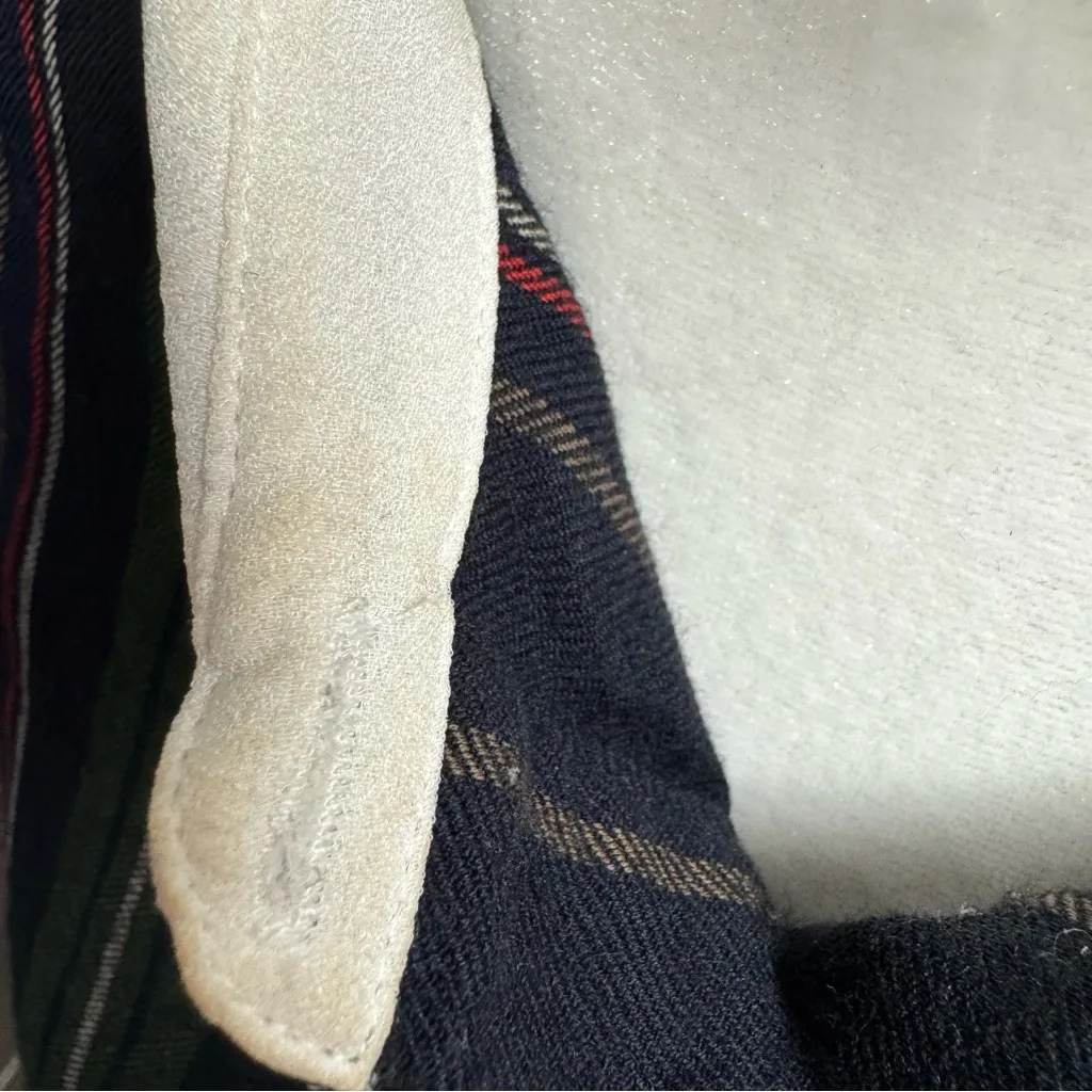 Ulla Johnson Long Sleeve Wool Blend Button Up Blouse Academia Top Striped 8 - Image 12