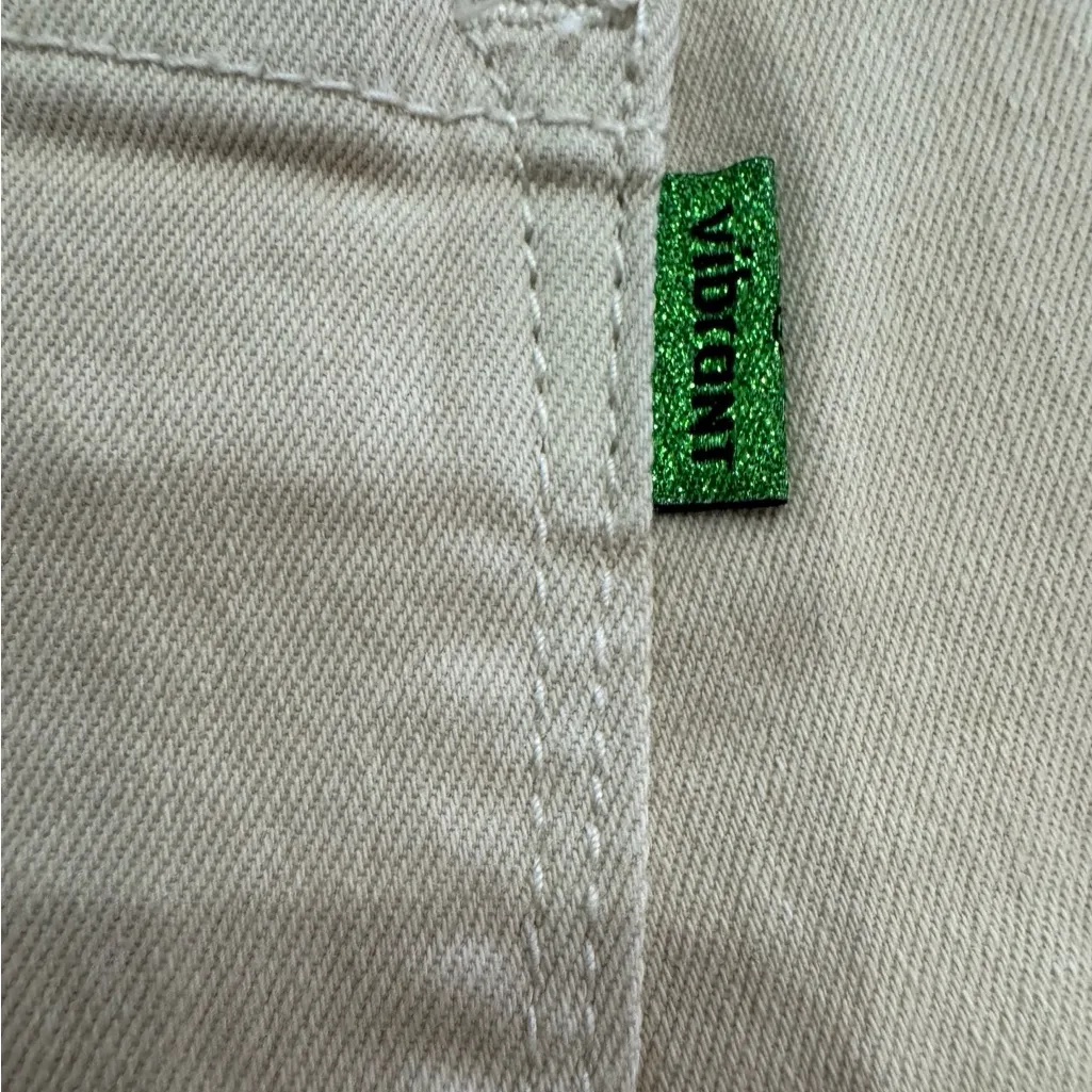 Vibrant Women's Tan Straight Leg Cargo Pants - Image 6