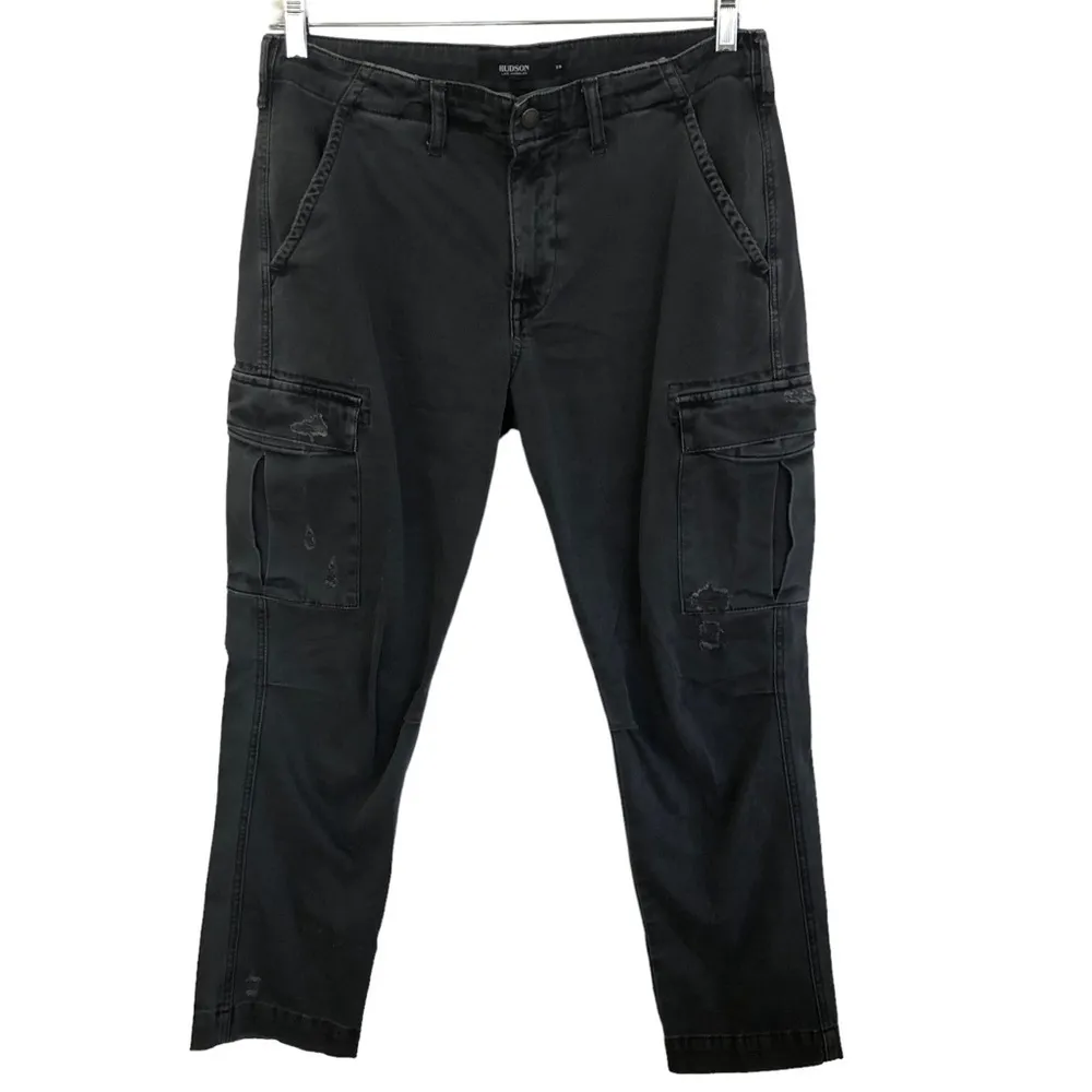 HUDSON Straight cropped Cargo pants - Image 2