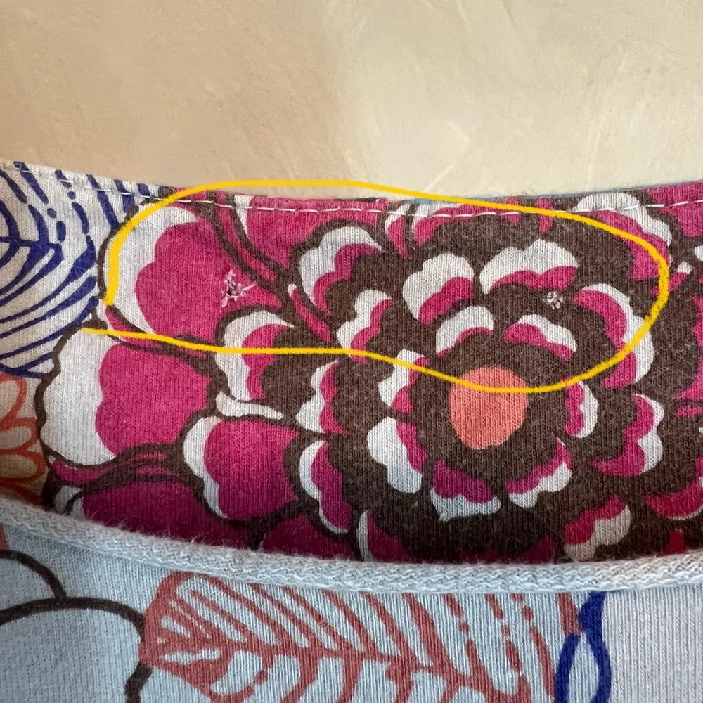 Women's Casual Summer Colorful Flowery short shirt dress w/Pockets, Italy|Sz:S/M Blue Size undefined - Image 8