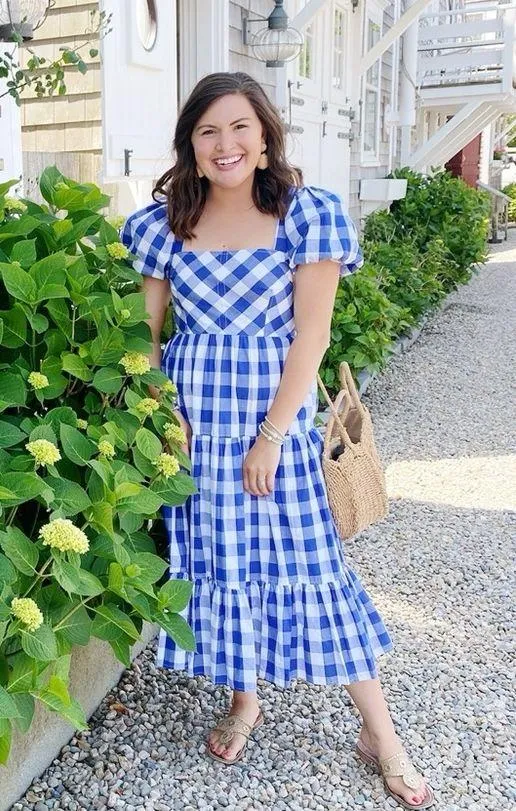 Antonio Melani Gingham Dress - Image 7