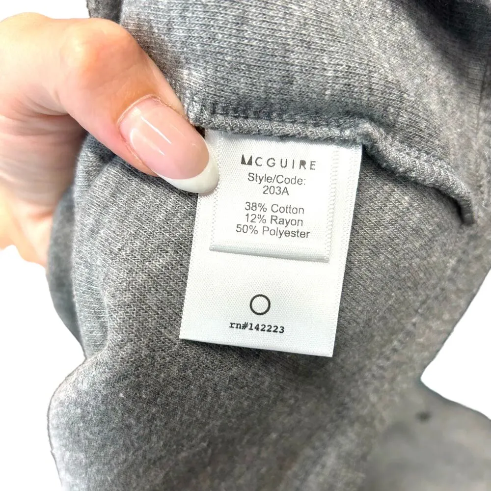 McGuire Sabina Ruffle‎ Sweater Gray Long Sleeve Size XS - Image 9