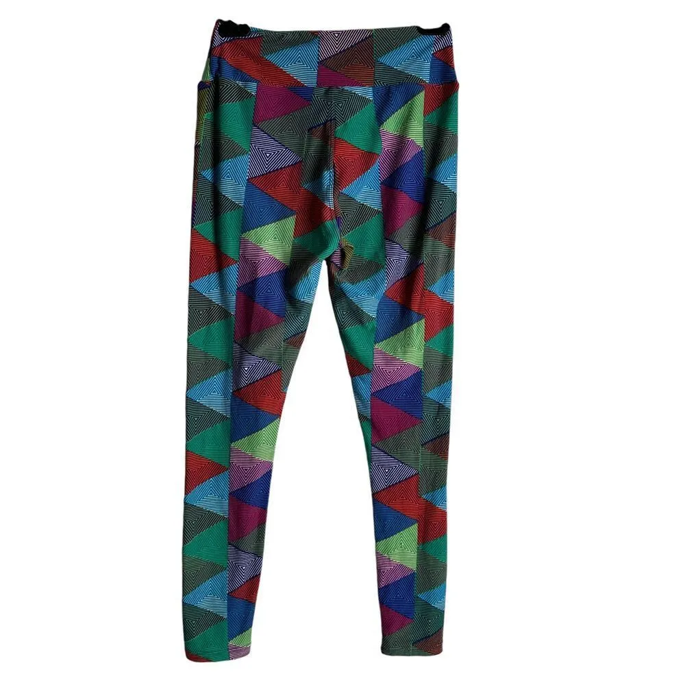 LuLaRoe One Size Leggings Colorful Art To‎ Wear Statement Pants Maximalist - Image 7