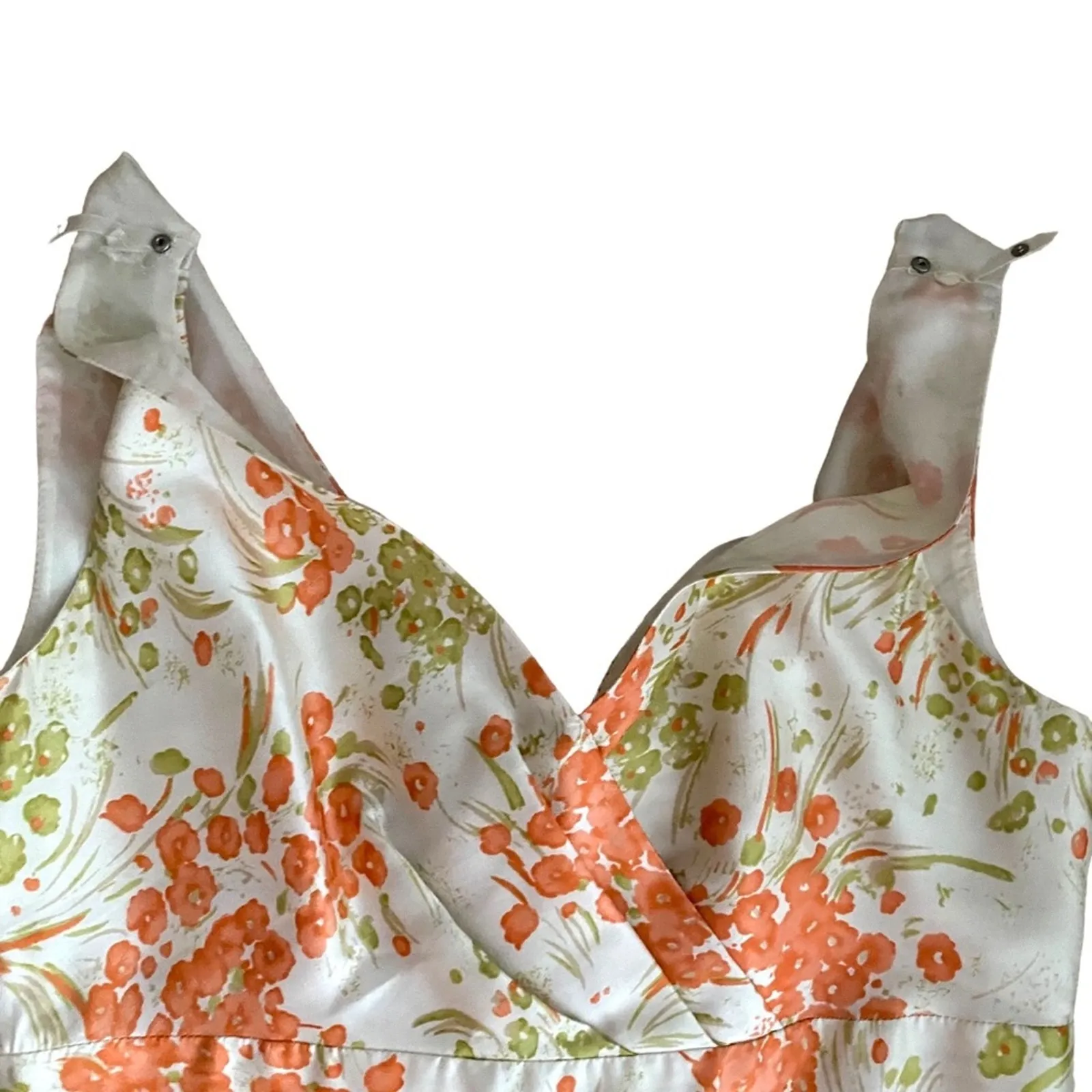 Talbots 2 Petite Cocktail Dress Retro Small Petite XS 2P Semi Formal Classic 50s - Image 8