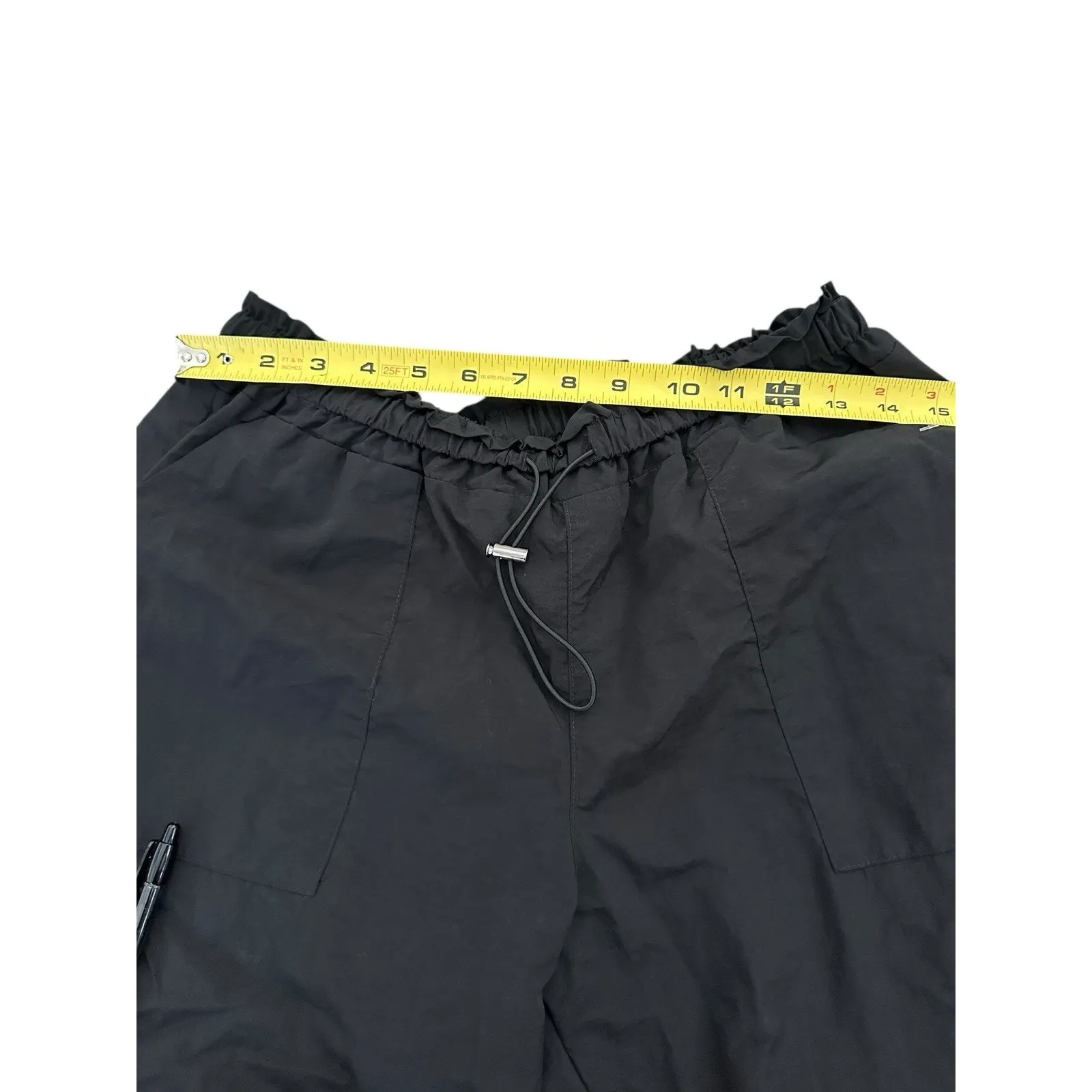 White Fox Boutique Never Blend In Pants Black size Small Streetwear - Image 4