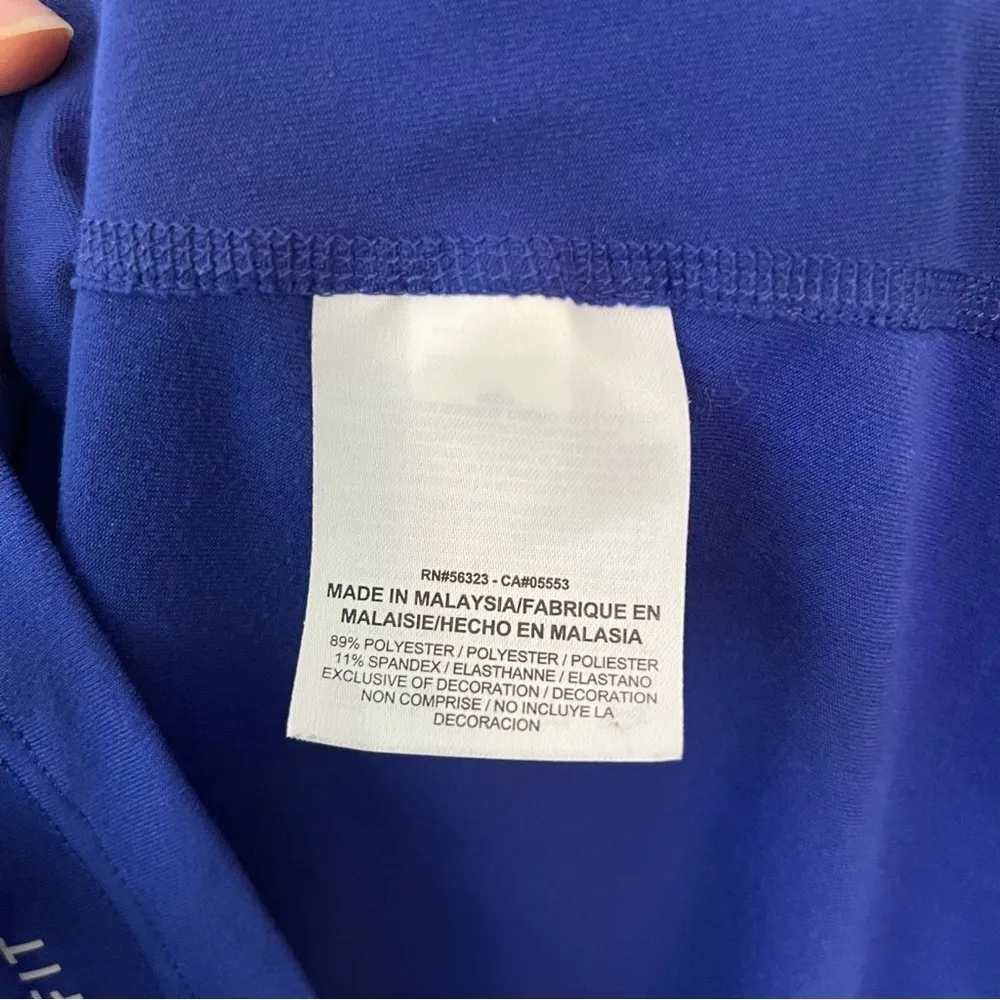 Women’s Nike Running Purple and Grey Dri-Fit Jacket Size XS - Image 6