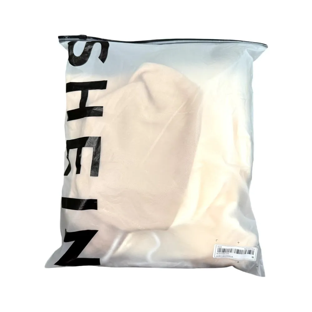 Woman's Two-Tone Hoodie in Cream/Brown, Size M​ - Image 3