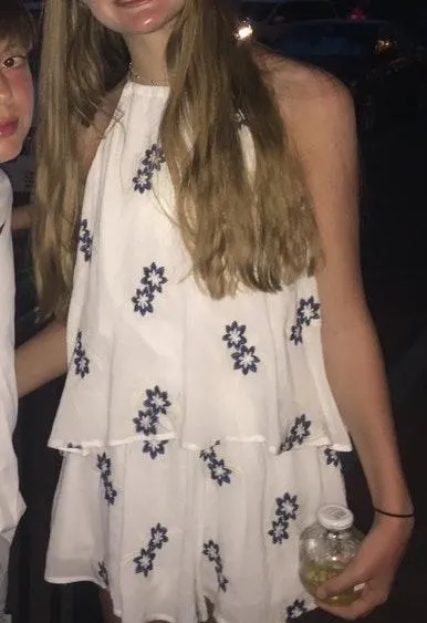 Sadie and Sage Floral Romper - Image 3