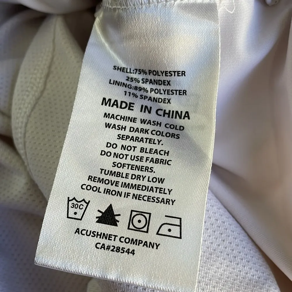 Footjoy White Layered Skort - Image 7