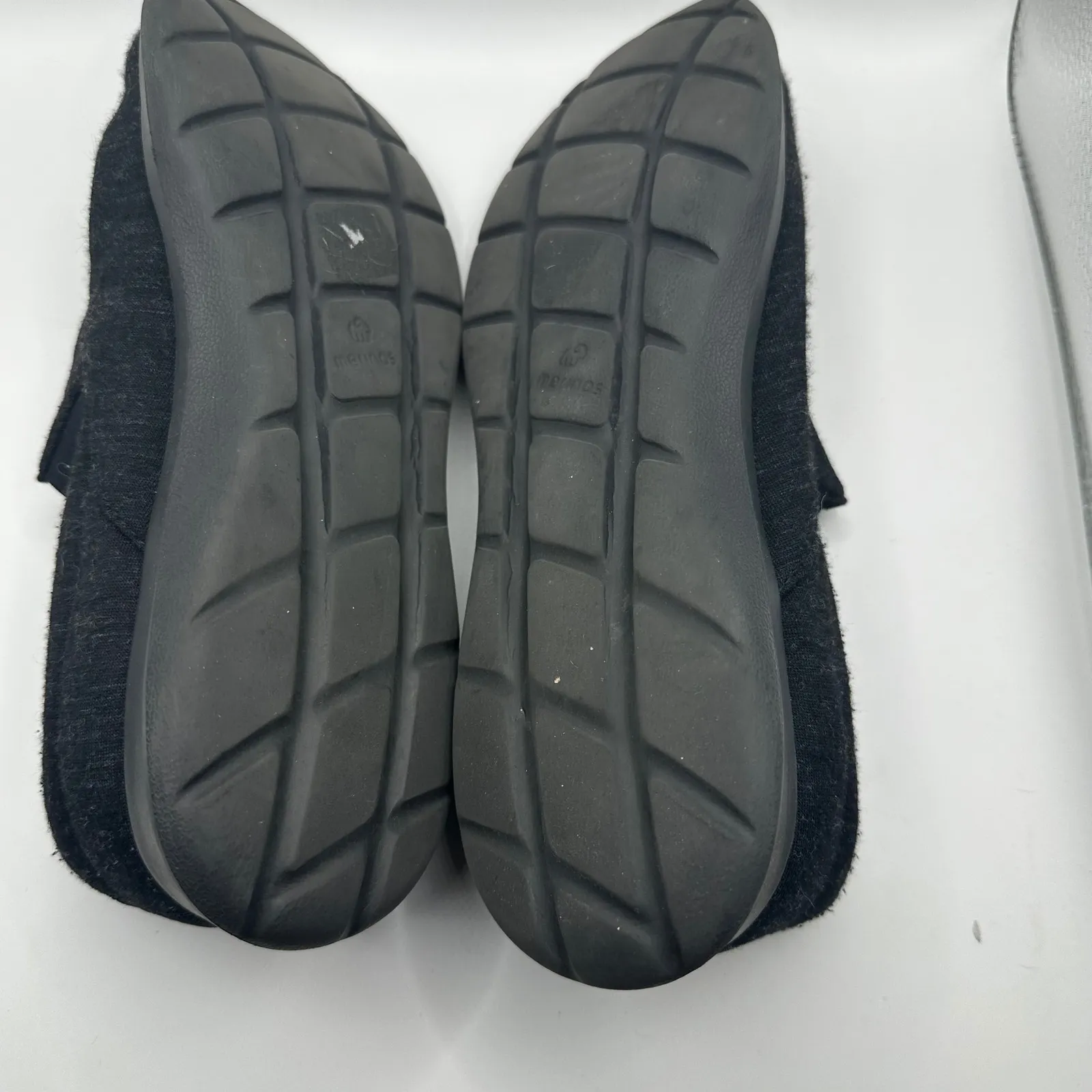 Merinos Black wool Knit Slip On Comfort Loafer Shoes Women's Size 10 - Image 5