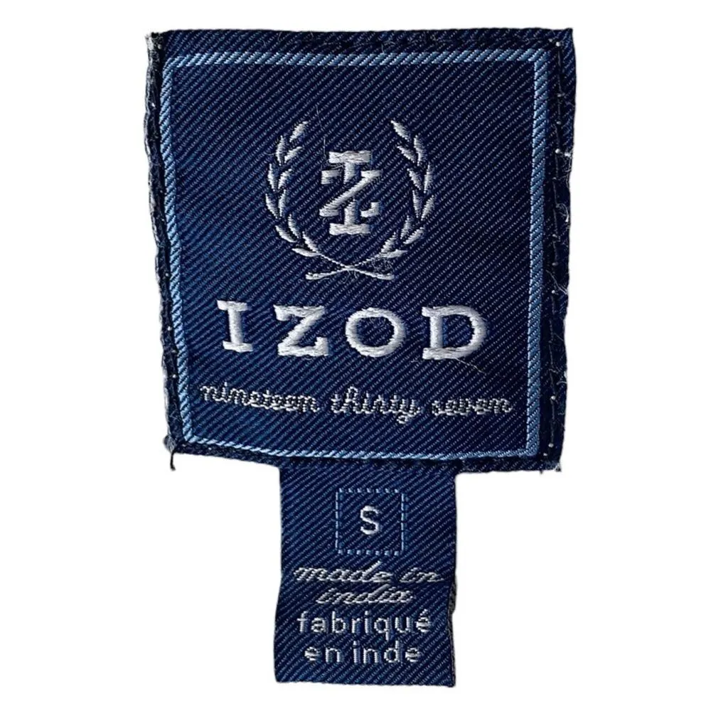 Vintage IZOD Ivory Cream Bohemian Cotton Embroidered Peasant Blouse ~ Top SMALL - Image 6