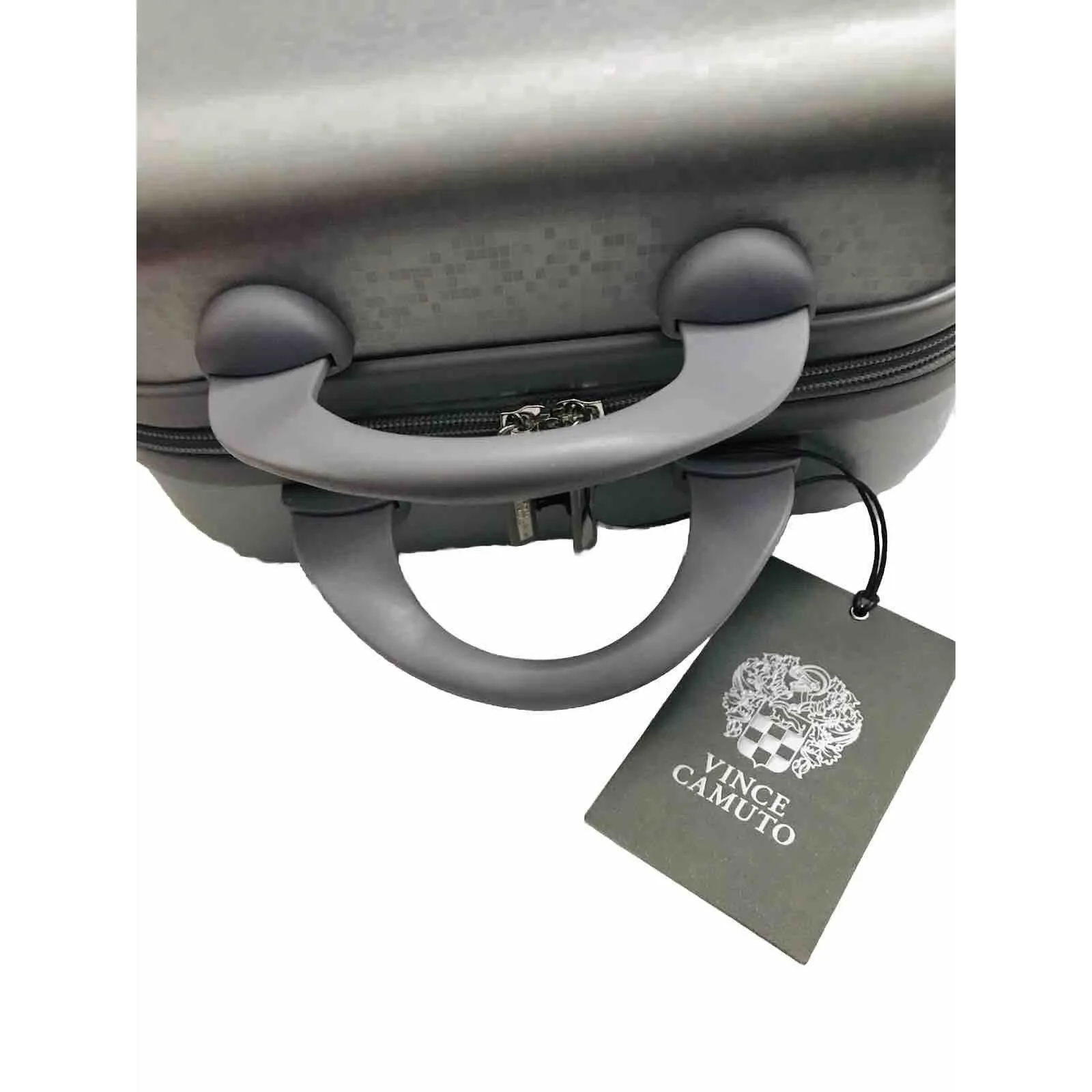 Vince Camuto Hard Shell Train Case Travel Bag/Luggage Gray - Image 9