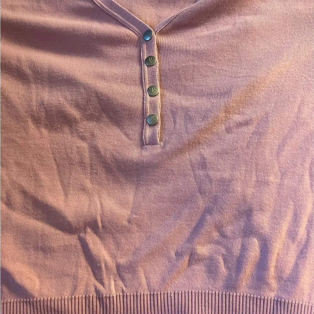 Agnes B pink sweater Size 4 - Image 2