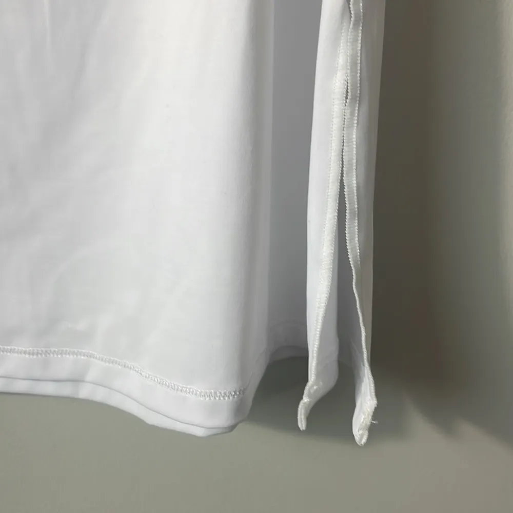 Nwt vanity fair half slip in white, size m 18” length can be adjusted. - Image 5