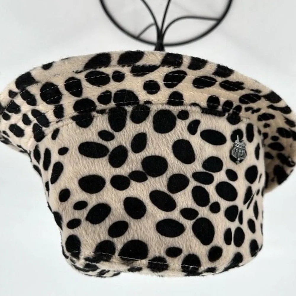 Christys Crown Series‎ Women's Ashley Dalmatian Print Fedora Hat Tan One Size - Image 3
