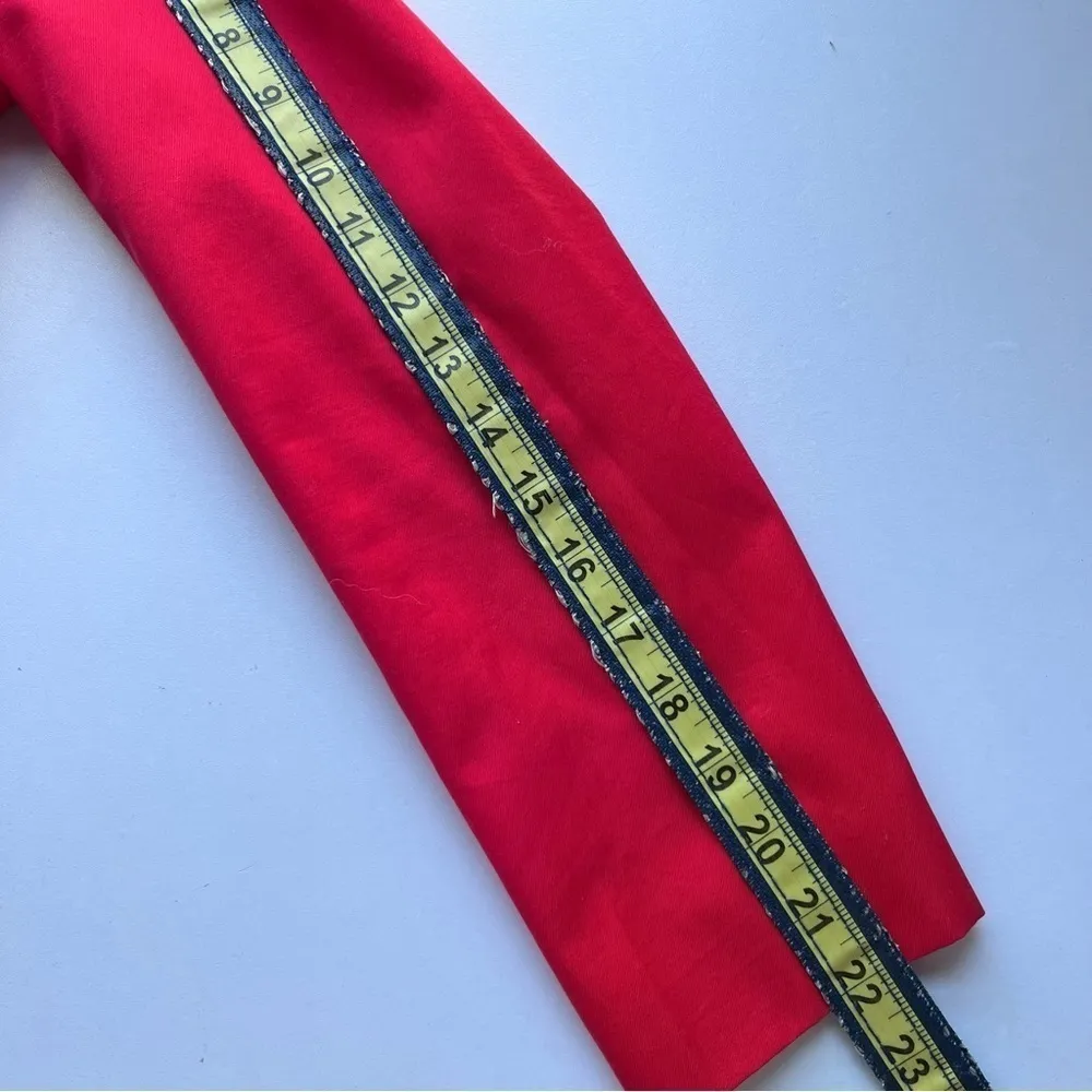 Gap Clean Cut Blazer Suit Coat Jacket Red Medium 8 - Image 10