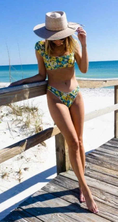 💕L*SPACE💕 Daisy Diamond Bikini Set DD-/L NWT - Image 11