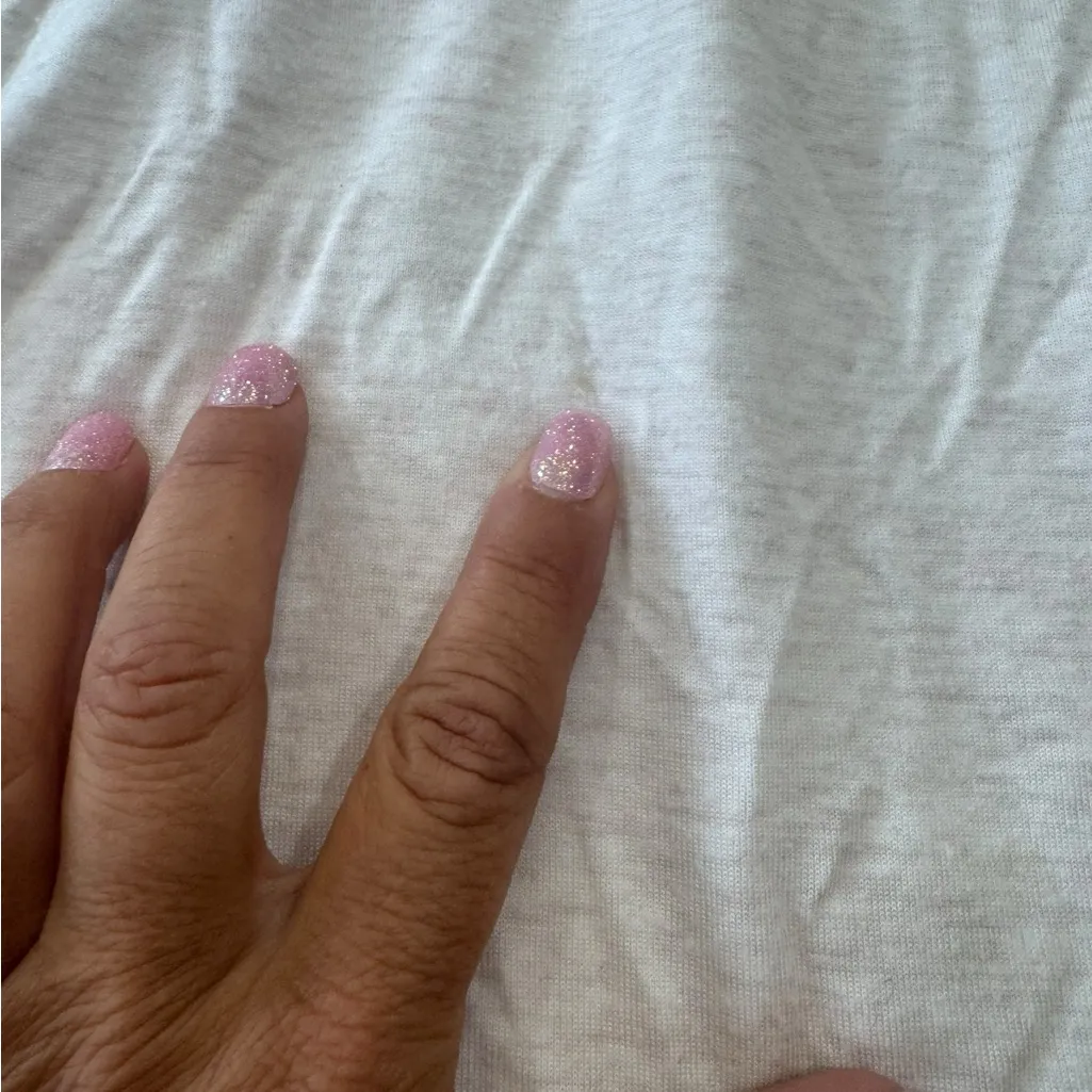 MATILDA JANE Narrator Tunic Scoop Neck Long Sleeve Top Shirt Floral Trim Beige - Image 10