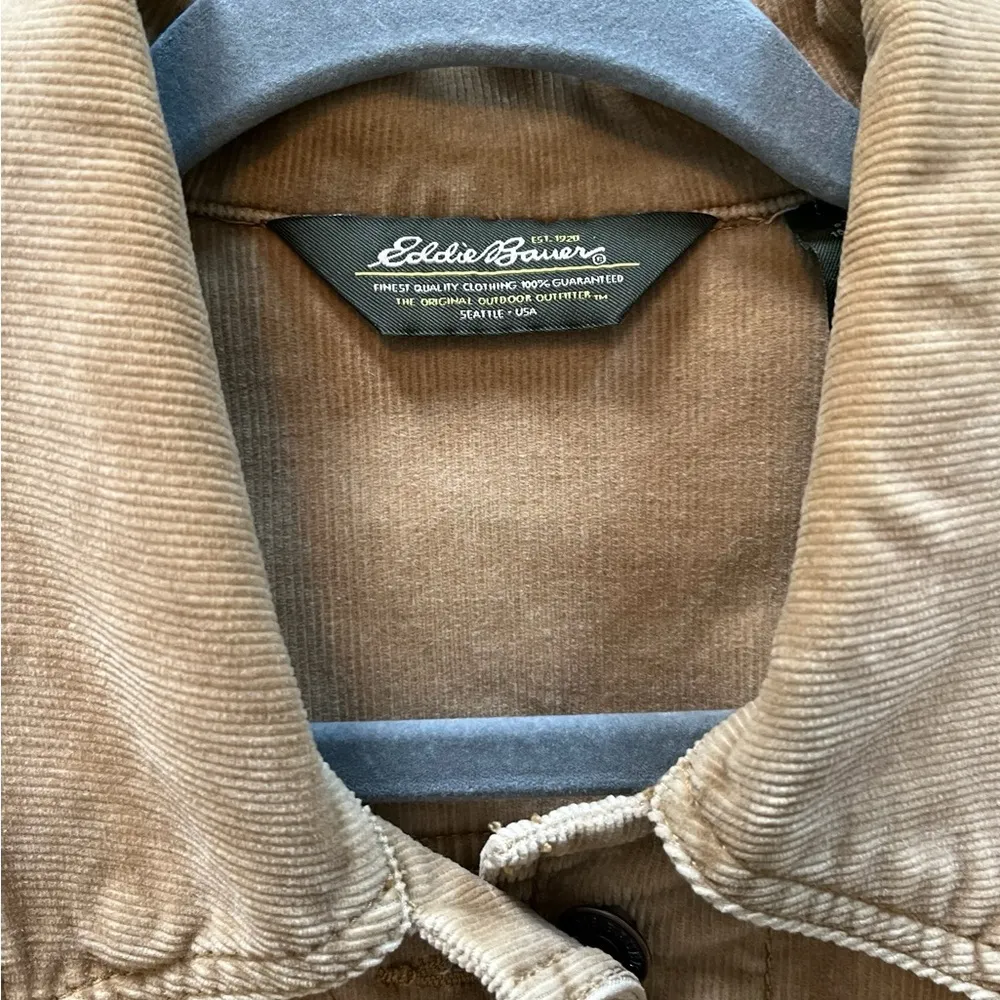 Corduroy Jacket. Beige. Light Brown. Tan - Image 3