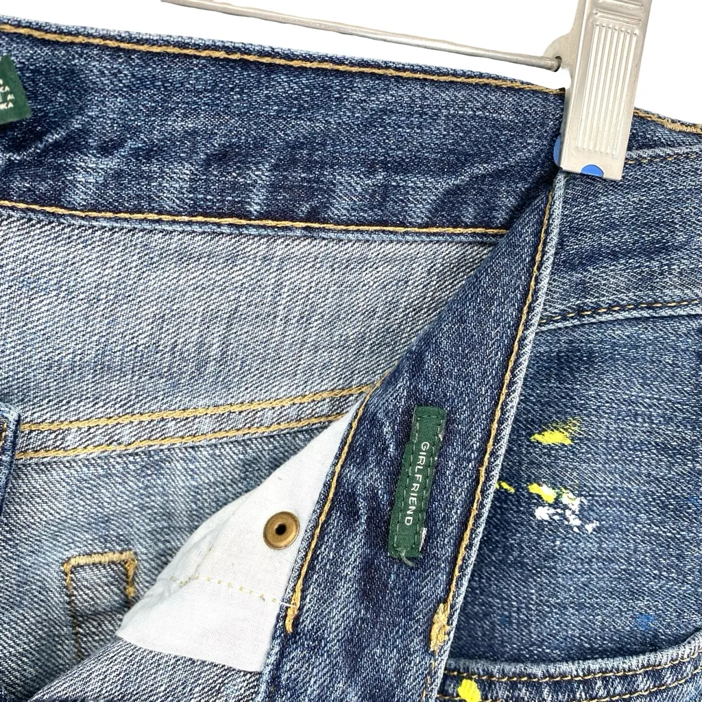 Lauren Ralph Lauren Paint Splatter Jeans Girlfriend Classic Fit - Image 9
