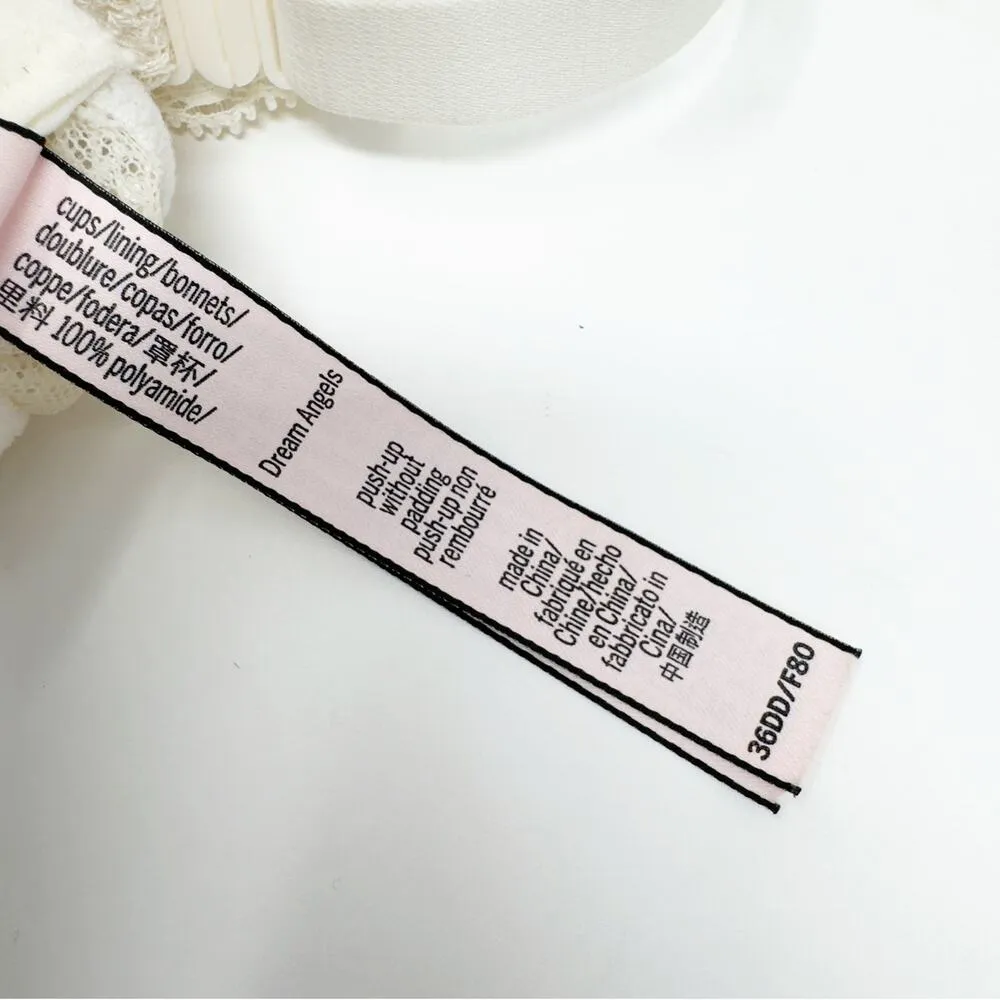 Victorias Secret Dream Angels Push Up Without Padding Lace Bra 36DD - Image 5