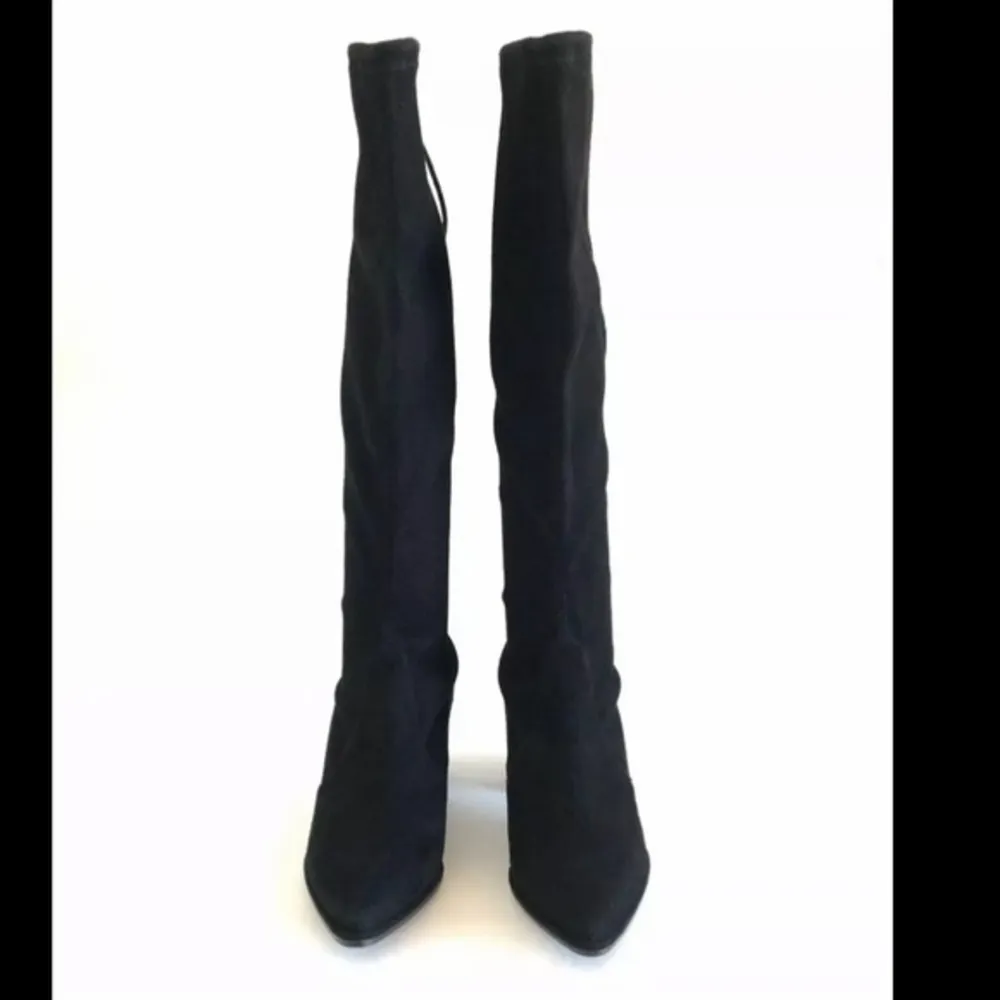 Stuart Weitzman Cleveland Knee Suede Leather Boots - Image 90