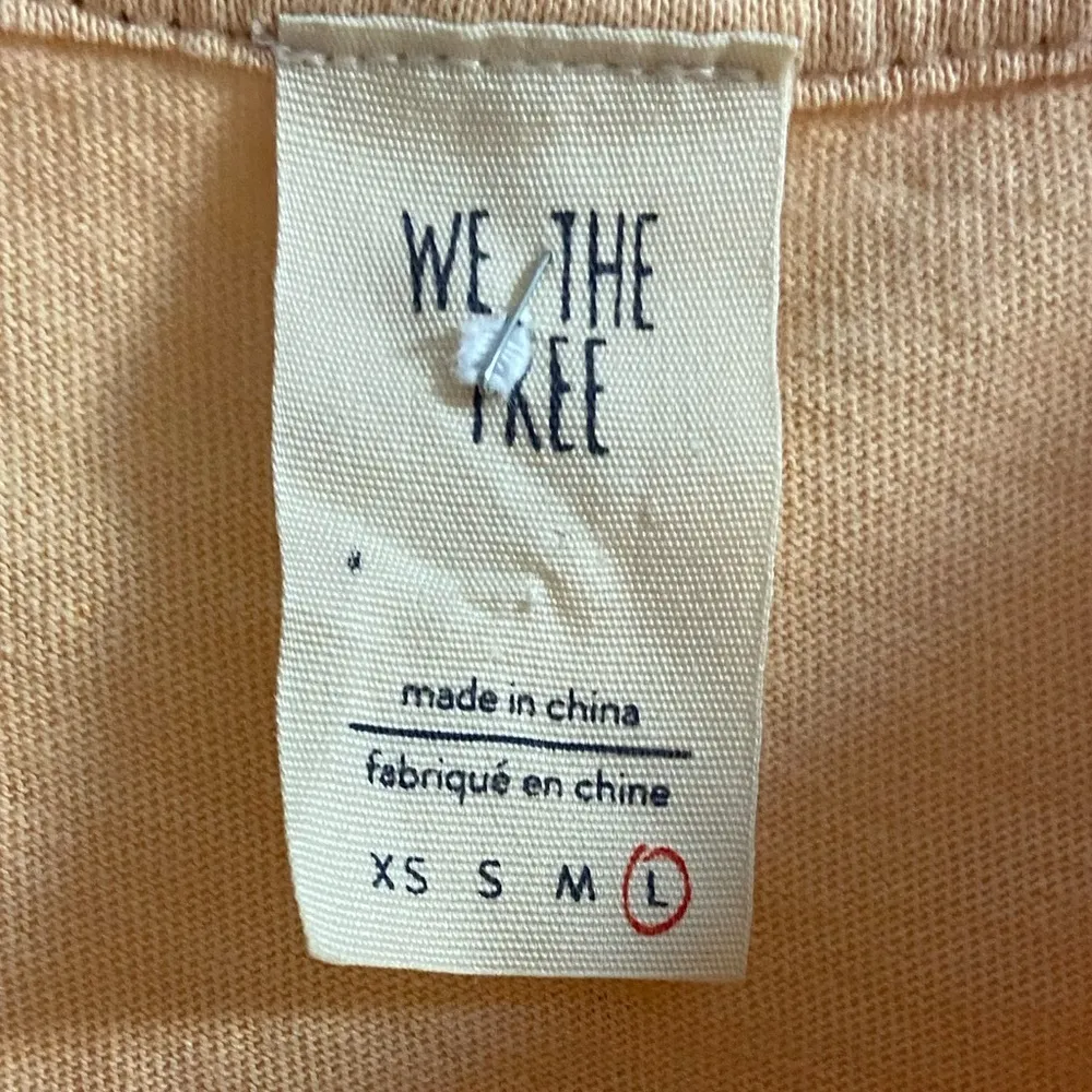 We The‎ Free Sugar Rush Top Balloon Sleeves Light Orange Large - Image 6