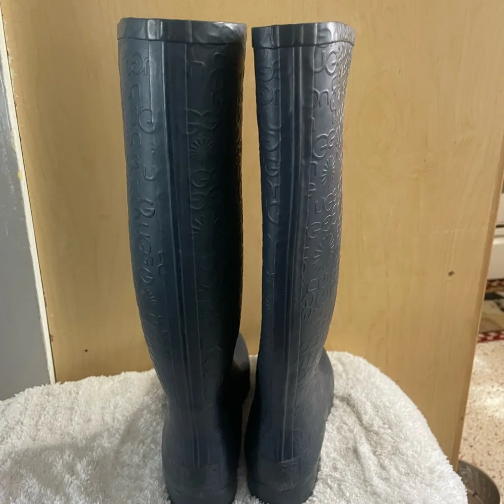 Ugg’s women’s tall blue Wiltshire rain boots 8 - Image 6