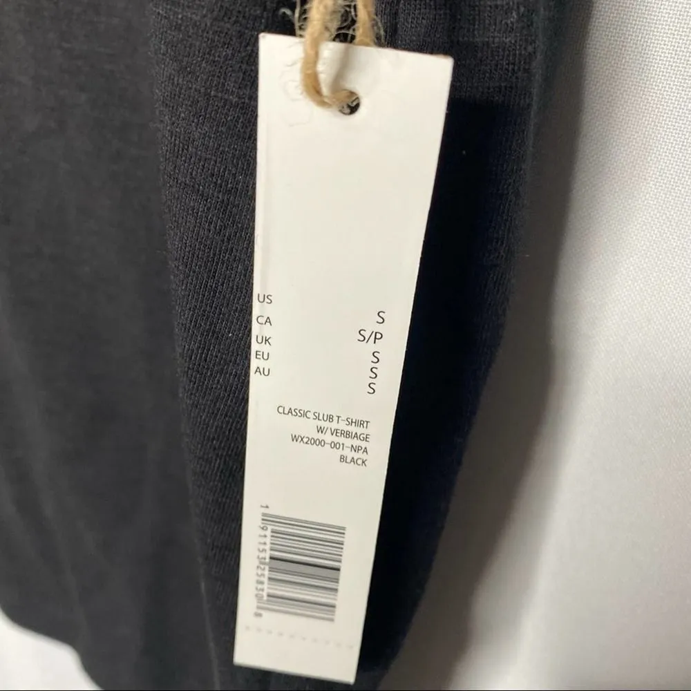 Rae Dunn Be Proud Pride T-Shirt Scrunchie Small NWT Black Short Sleeve Top - Image 4