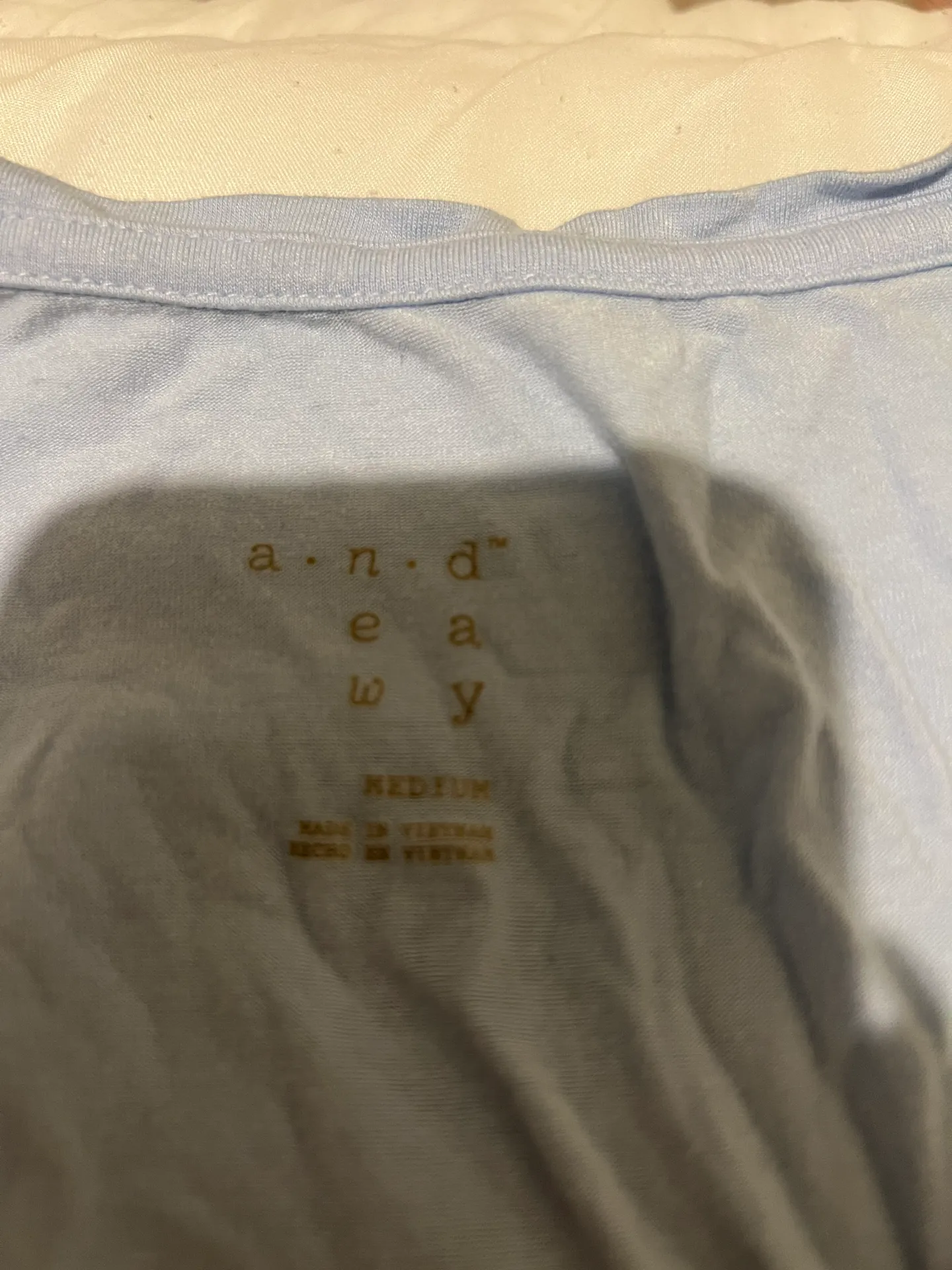 Light Blue Tank Top Size M - Image 2