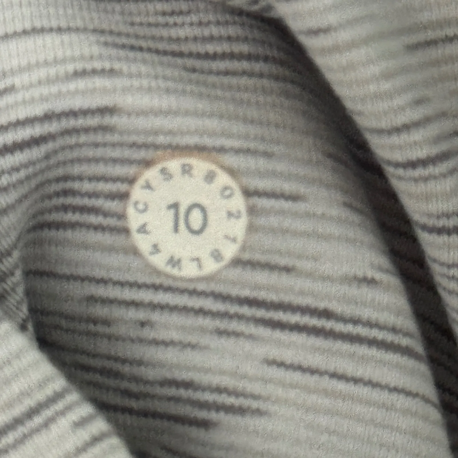 Lululemon Define Jacket Womens 10‎ Heather Gray Zip Up Yoga Workout Athleisure - Image 6