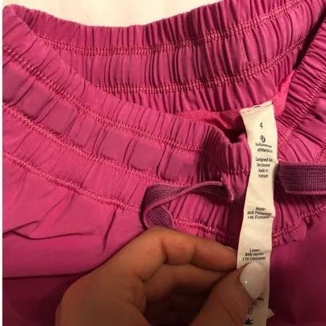 Hot Pink Running Shorts - Image 2