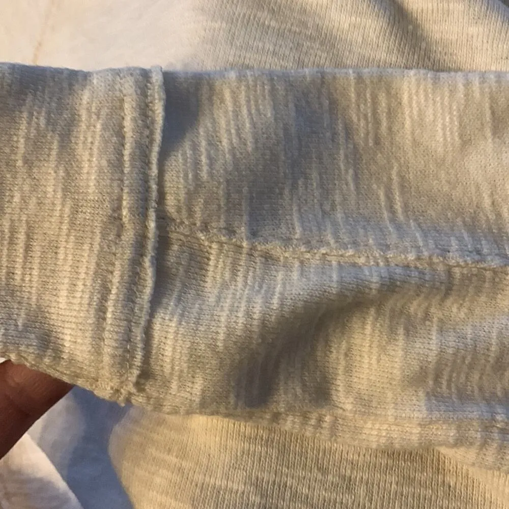 We the free womens xs extra small dalman sleeve button collar top long sleeve - Image 6