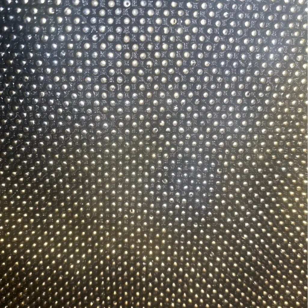 Gold & Silver Metal Studded Wristlet With Braided Clip On Cord - Image 6