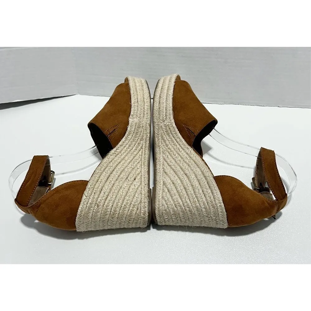 Universal‎ Thread Women's Microsuede Espadrille Wedge Platform Sandal  Size 11 - Image 5