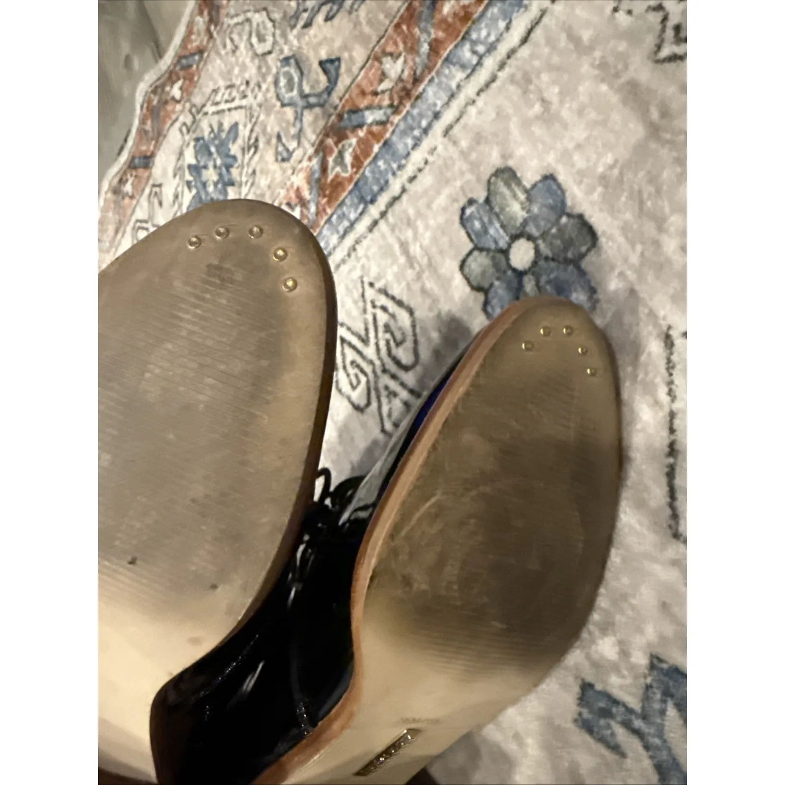 louise et cie shoes Oxfords Black Shinny Patten Leather Size 5.5 - Image 7