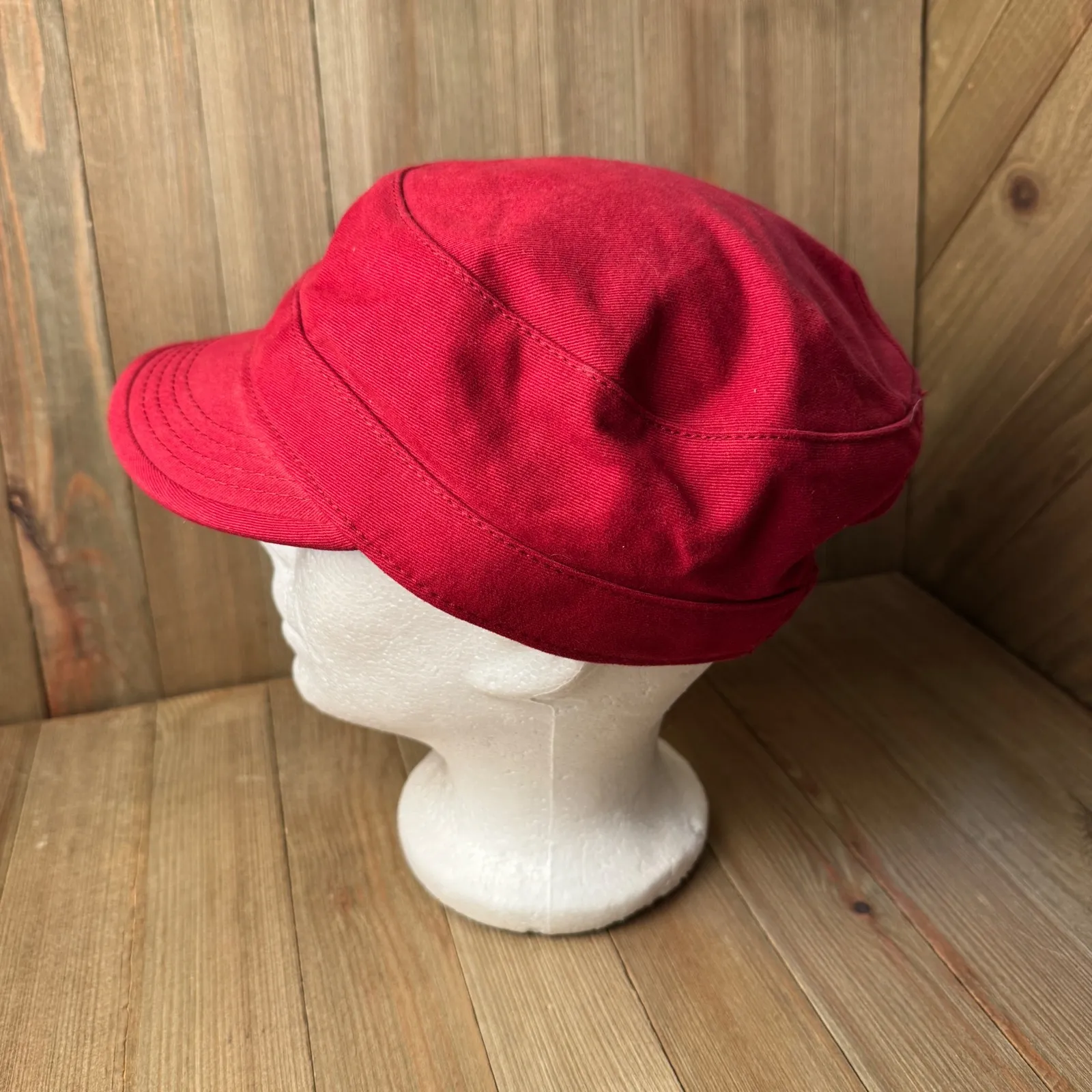 NFL‎ Washington Redskins Womens Red Military Cap Hat Sequin Logo Adjustable - Image 5