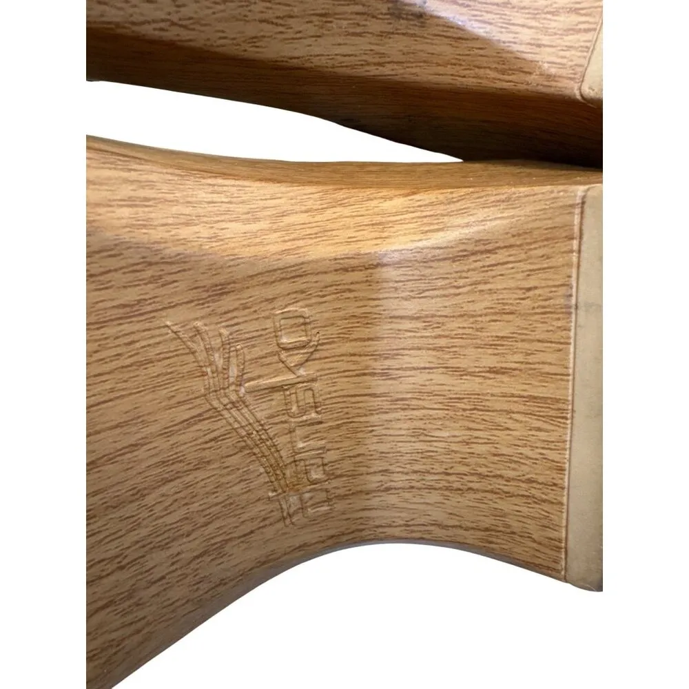 Dansko Womens Brown Leather Slip-On Wedge Sandals Size 9.5/42 SKU8124 - Image 10