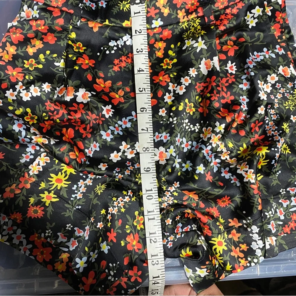 ATM floral shorts NEW Black Size 2 - Image 10