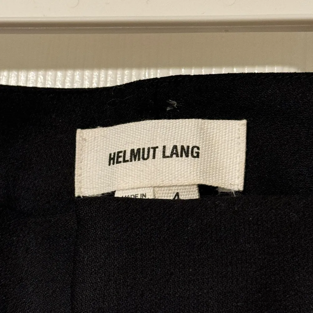 Helmut Lang Wool Slim Pant Size 4 Women’s Black - Image 4