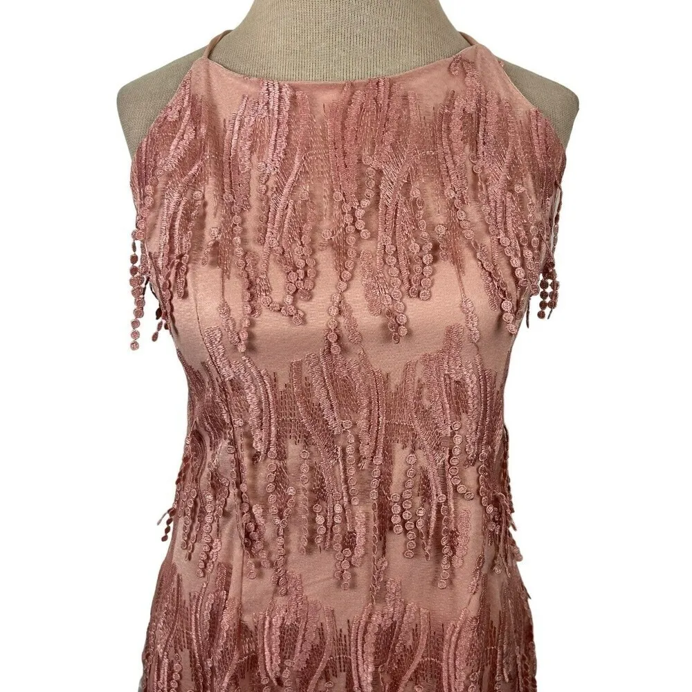 Lulus Size Large Making Magic Blush Pink Lace - Image 4