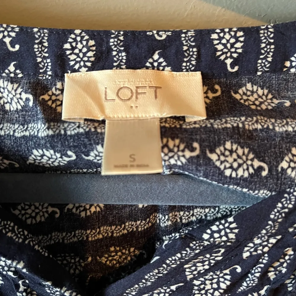 Loft  peasant boho blouse - Image 3