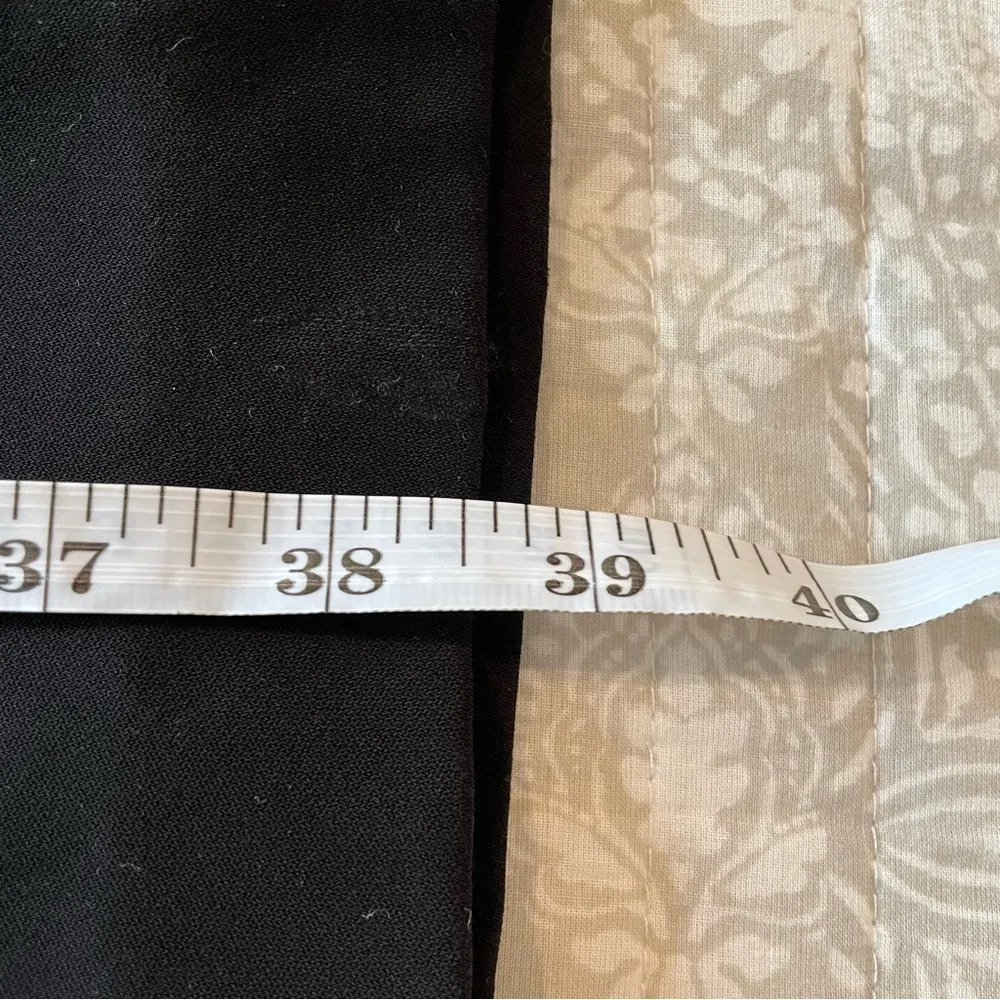 Badgley Mischka Black Zipper Popover Sheath Dress 4 - Image 11